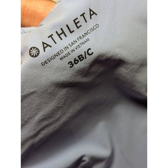 Athleta Women's Swim Top Bra Bikini Light Blue Size 36B/C - Picture 8 of 12